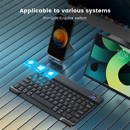Bluetooth Wireless Keyboard Mouse for Android IOS Huawei Xiaomi Tablet for Ipad Air Mini 5 Spanish Korean Russian Keyboard