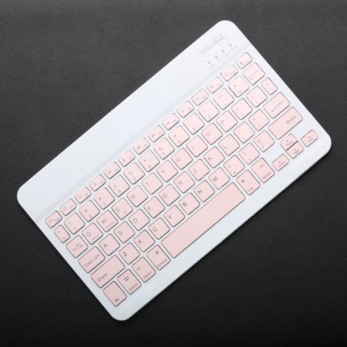 Rechargeable Bluetooth-Compatible Keyboard Portable Compact Wireless Keyboard for Android Windows Ios Tablet Iphone Ipad Samsung