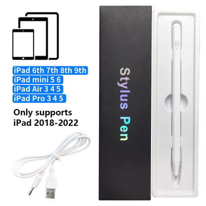 For Ipad Pencil Palm Rejection Stylus Apple Pencil Pen for Ipad Accessories Pro Air Mini Note-Taking Pen 1 2 Generation